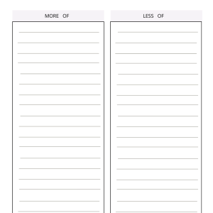 Personal Growth Planner